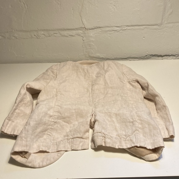 Crewcuts Ludlow blazer size 7, cream - Picture 4 of 5